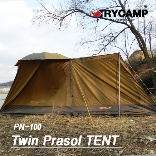 (트라이캠프) 트윈 파라솔 텐트 PN-100SET